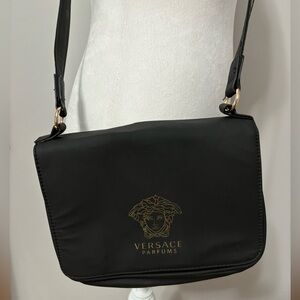 ***SOLD***Black and gold Versace parfumes collection bag